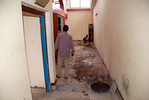 Repair of interior plasters