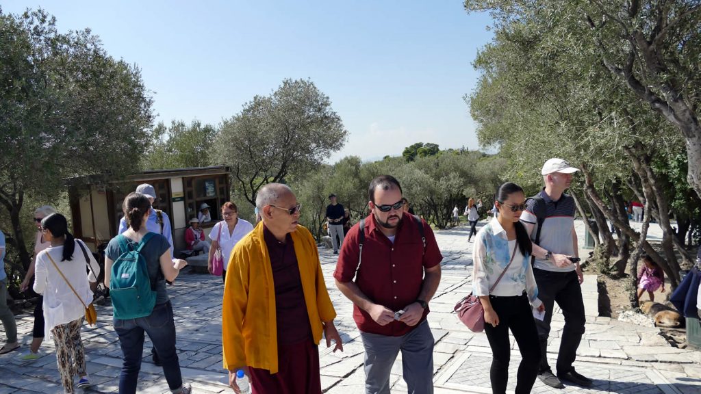 Outing to Athens, Mahasangha 2018 in Greece