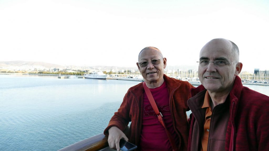 Boat Ride, Mahasangha 2018 in Greece