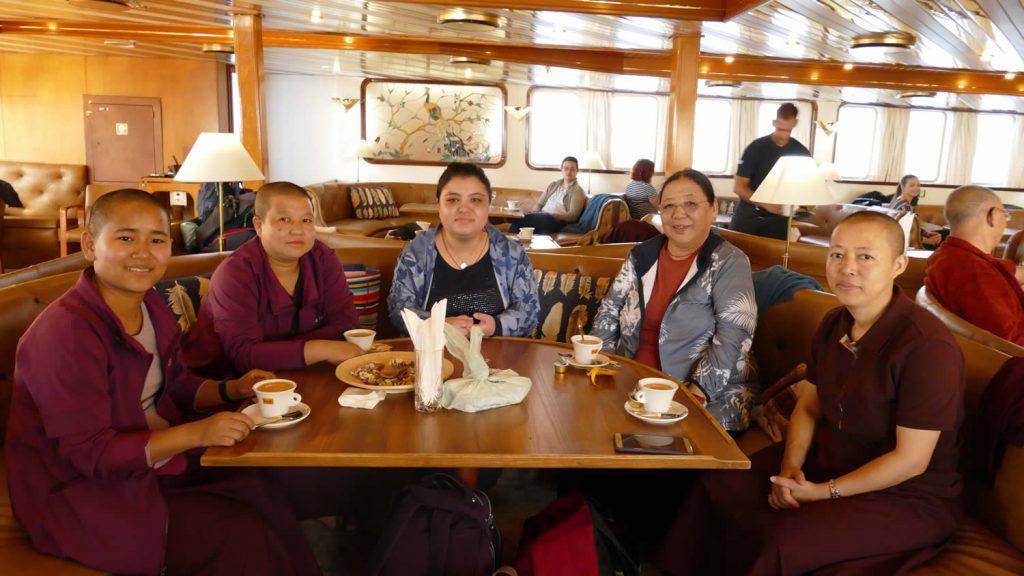 Boat Ride, Mahasangha 2018 in Greece