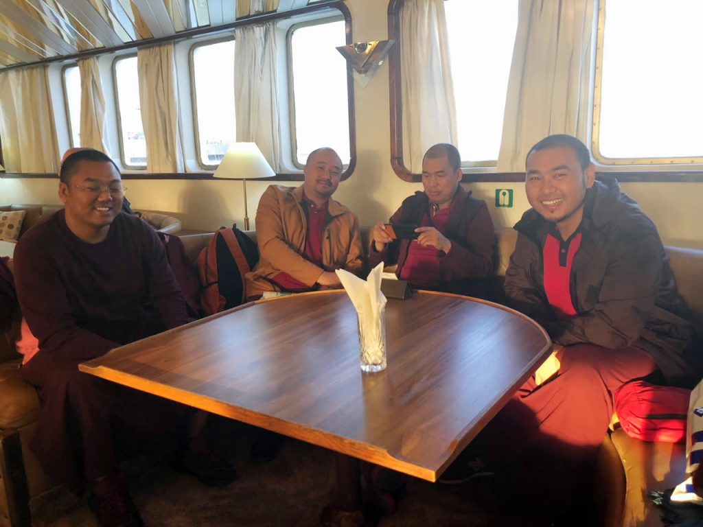 Boat Ride, Mahasangha 2018 in Greece