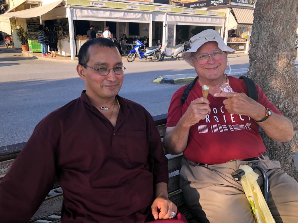 Boat Ride, Mahasangha 2018 in Greece