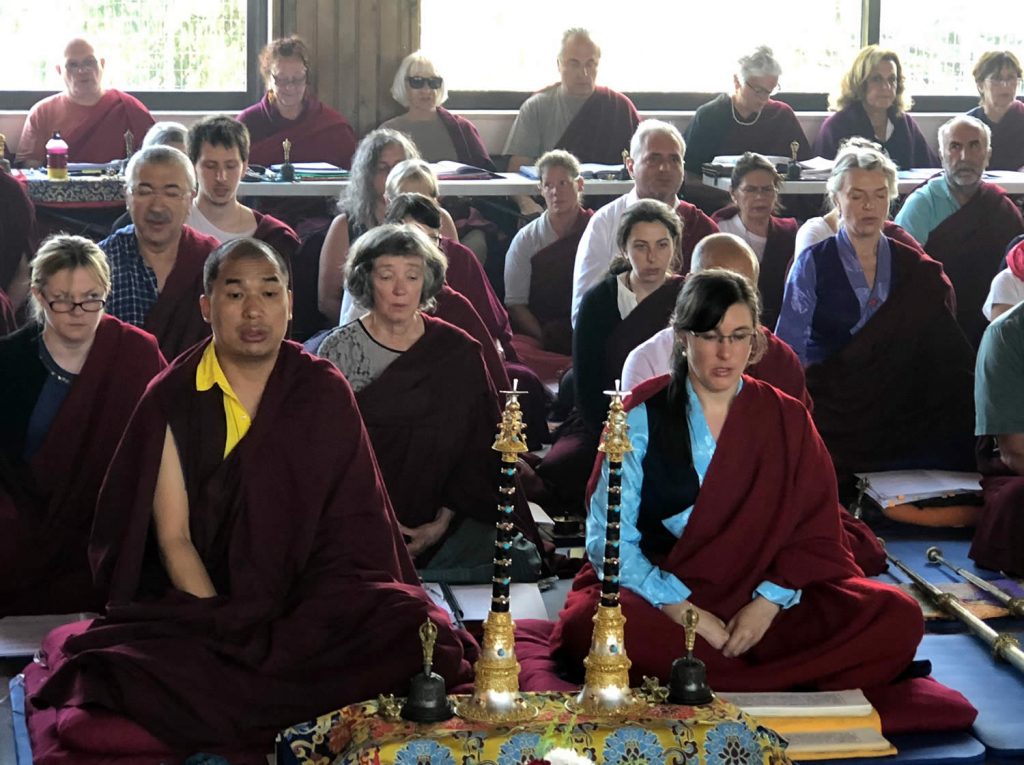 Minling Dorsem Drubch&ouml; Day 1, Mahasangha 2018 in Athens