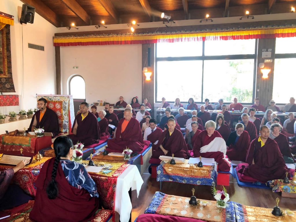 Minling Dorsem Drubch&ouml; Day 1, Mahasangha 2018 in Athens