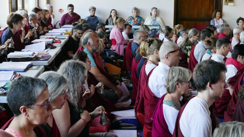 Minling Dorsem Drubch&ouml; Day 1, Mahasangha 2018 in Athens