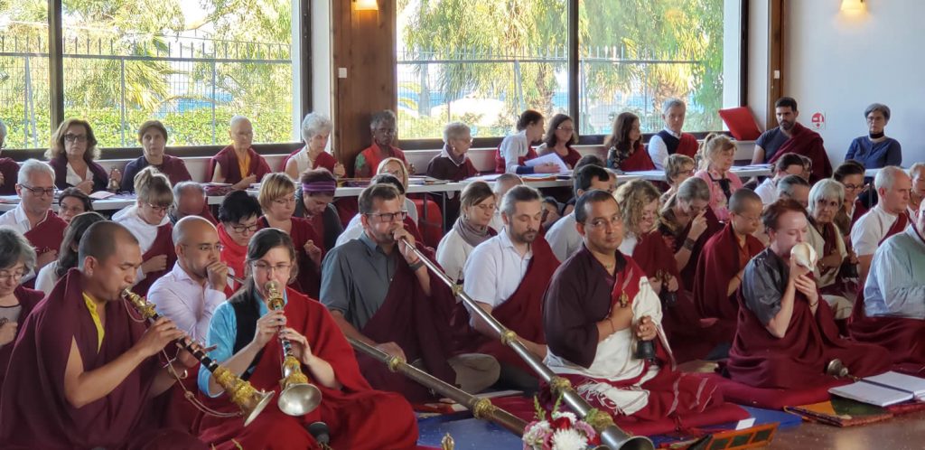 Minling Dorsem Drubch&ouml; Day 2, Mahasangha 2018 in Athens
