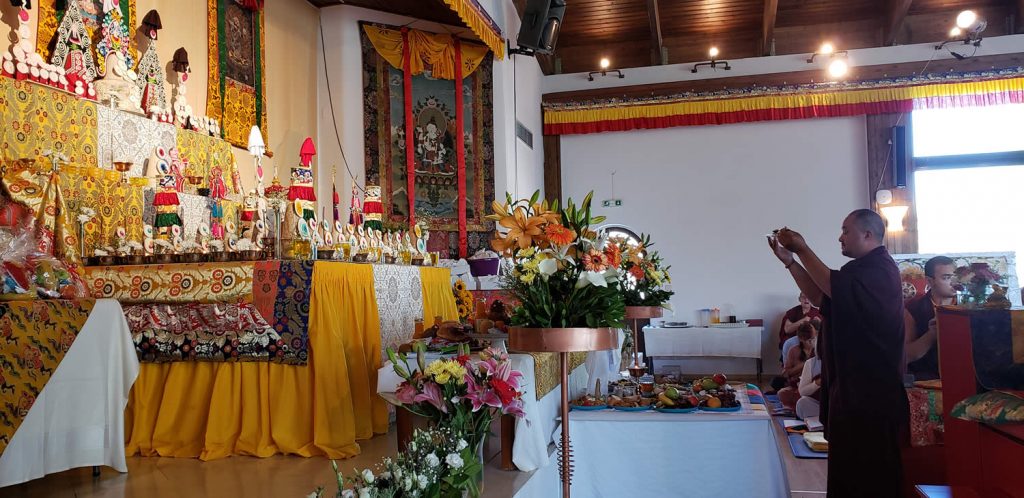 Minling Dorsem Drubch&ouml; Day 2, Mahasangha 2018 in Athens