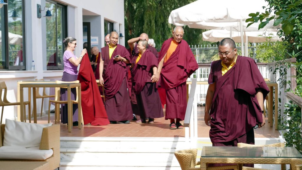 Relaxing Together, Mahasangha 2018 in Greece