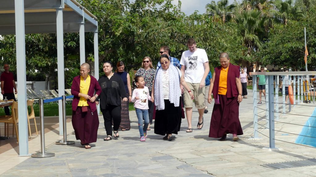 Relaxing Together, Mahasangha 2018 in Greece