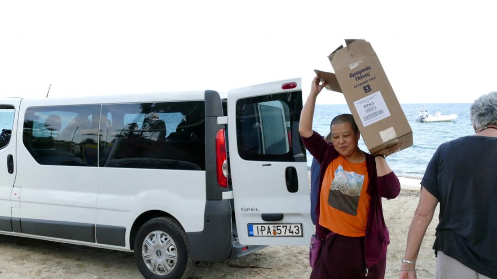 Preparing for Minling Dorsem Drubch&ouml;, Magasangha 2018 in Athens