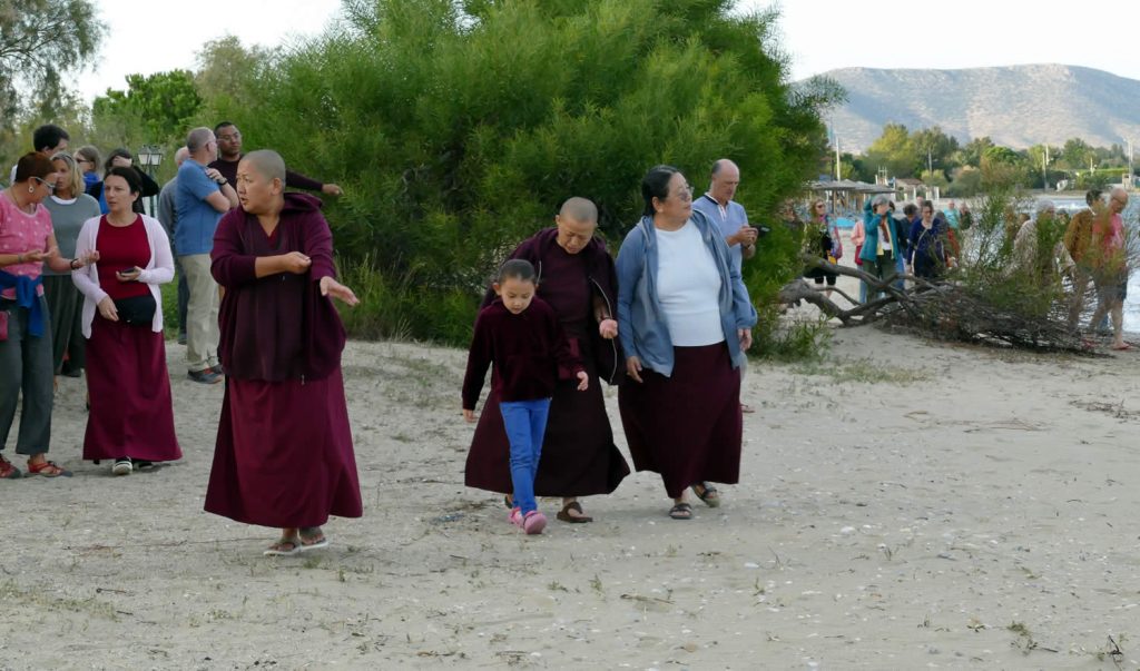 Relaxing Together, Mahasangha 2018 in Greece